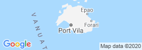 Port Vila map